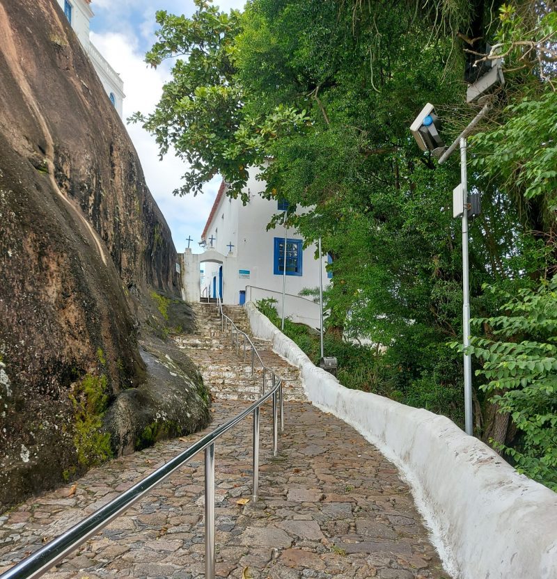 subida do convento da penha