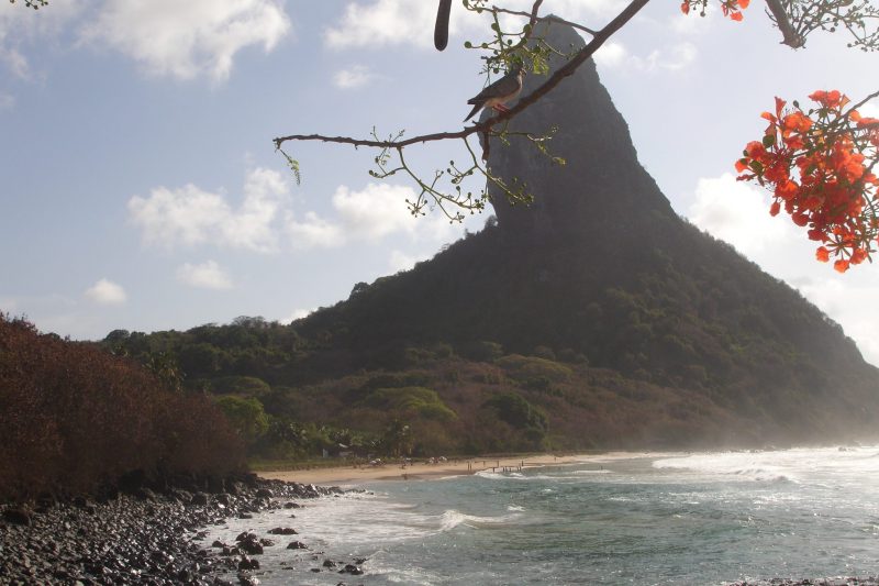 Por do sol em Noronha