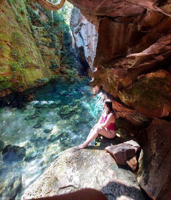 Encanto Azul na Chapada das Mesas