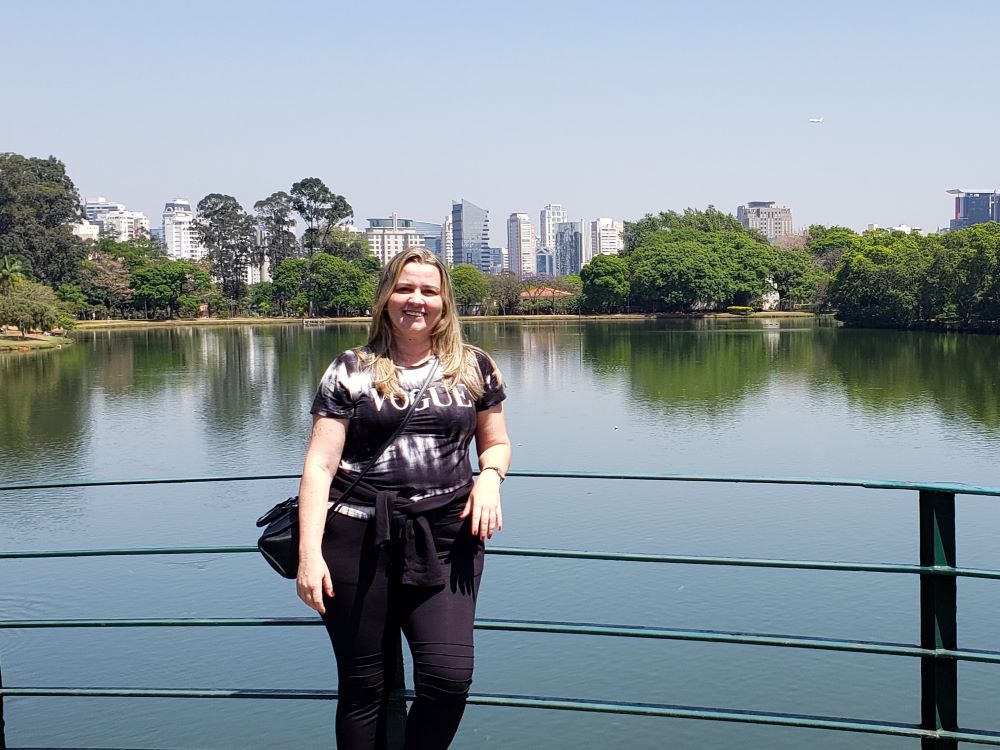 Vista do Parque Ibirapuera, atração em São Paulo