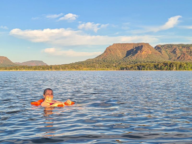 Mergulho no Rio Tocantins